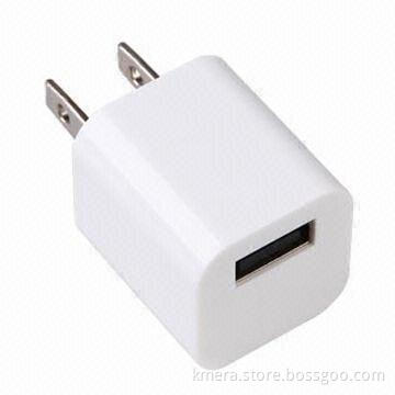 Smart Mobile Phone Charger with 1 USB, 5V DC Output Voltage